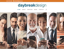 Tablet Screenshot of daybreakdesigner.com